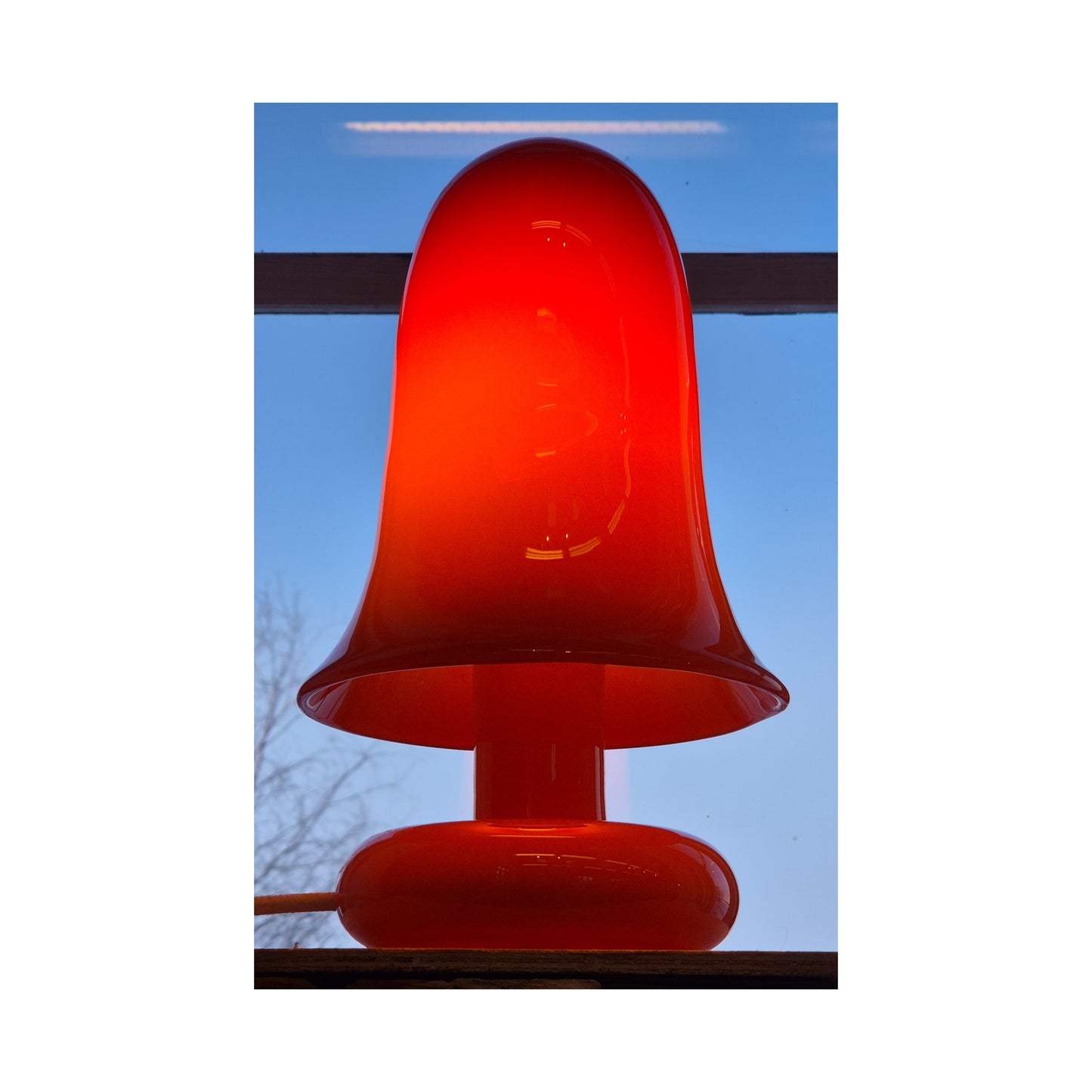 Lampa, orange