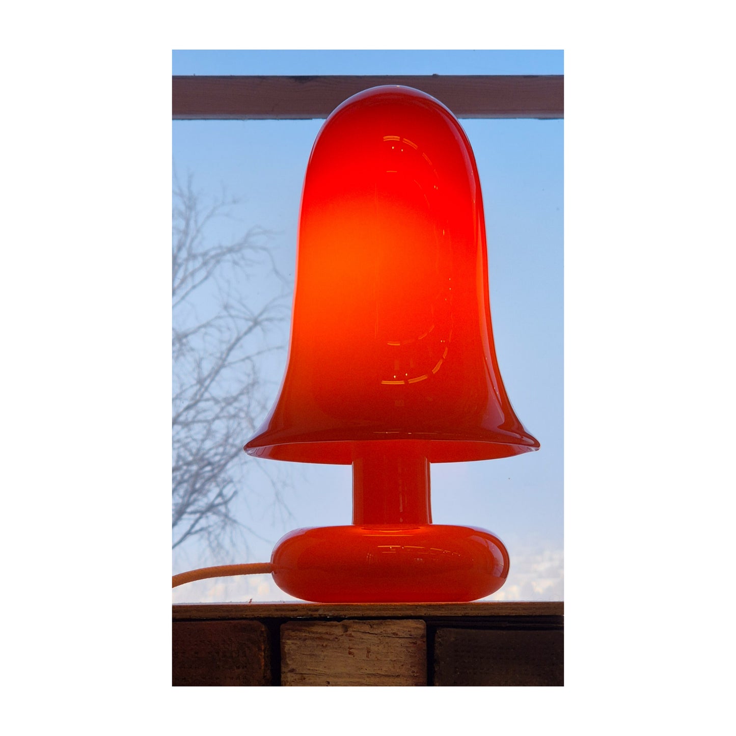 Lampa, orange