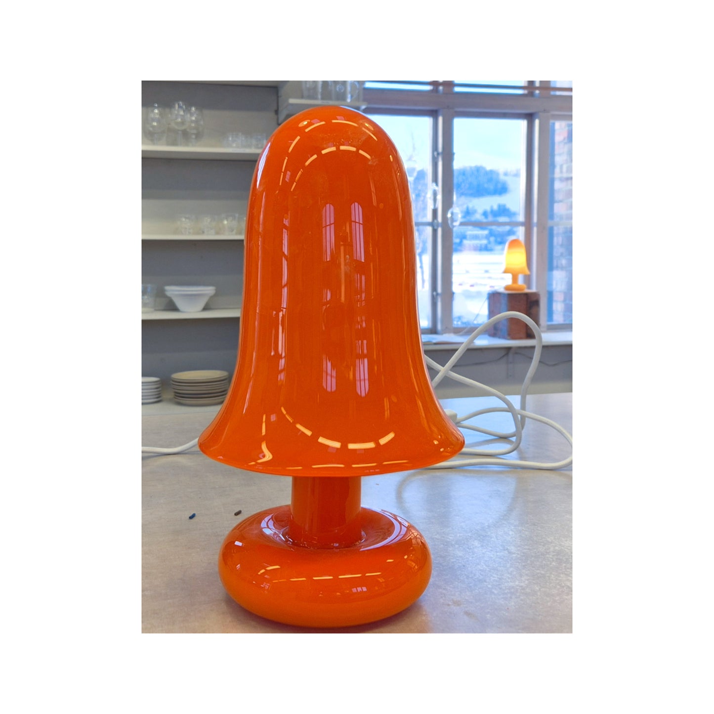 Lampa, orange